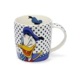 Personality Tazza Colazione, Latte, Cappuccino, Mug Disney 400CC Porcellana Churchill (Paperino)