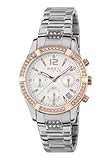 Breil C'EST CHIC - Cronografo C'EST CHIC Donna, Silber-Weiß-Rosé, EW0426