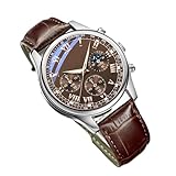 Orologio Classico Alwida - Uomo | Vintage, Lusso, Formale, Impermeabile, Polso - Multicolore
