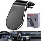 Generico Joyeloo Phone Holder, Mobile Phone Navigation Magnetic Bracket, L Type 360° Rotatable Car Phone Mount, Non-Slip Vent Clip Magnetic Phone Holder, for Any Smartphone (Black)