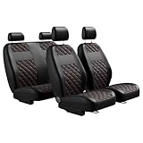 MOTOS Coprisedili universali Copri Sedile Auto per LANCIA Ypsilon con Sistema Airbag Attivo, Materiale a Tre Strati, Look Elegante, Personalizzazione Perfetta, Applicazione Versatile per Automobilisti
