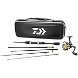 Daiwa CC20F635ML Carbon Case Travel Pre-Mounted Acqua Dolce Spinning Combo