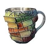 Generico Art Da Caffè Retrò - Decorata a Tema Libro | Moto Guzzi – Logo Motorcycles – Idea Regalo Per Amanti Di Motociclisti, Design Vintage, Da Bevande Con Manico Ergonomico | Creat