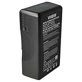 vhbw 1x batteria compatibile con Sony DSR-70, DSR-650WSPL, DSR-70AP, DSR-70A, DVW-250P, DVW-250 videocamera camcorder (7800mAh, 14,4V, Li-Ion)