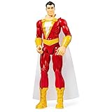 DC Comics | Shazam | Personaggio Comics Shazam 30 cm | Personaggio 30 cm con Decorazioni Originali, Mantello e 11 Punti di articolazione - Giocattoli per Bambini e Bambine dai 3 Anni