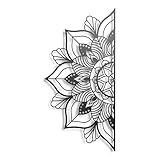Mandala Fiore. Scultura in metallo. Decorazione da parete, decorazione da parete, elemento decorativo, souvenir, poster, decorazione bohémien, indiana, zen, etnico, regalo per amici e coppie.