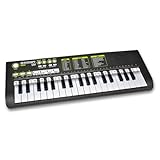 Bontempi | KeyRhythm - Tastiera Digitale a 37 Tasti, Passo 2 cm con Funzione Apprendimento, Presa per Cuffie, USB-C, 544x184x54mm, per Bambini e Principianti