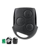 Chiave telecomando di ricambio per Ford Fiesta MK6 Focus MK2 Fusion KA Mondeo S-Max C-Max Cougar Transit/Tourneo Connect Key Fob 433 MHz (senza chip & lama)