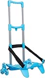 SJ Gang Be Box3 Ruote, Carrello Trolley Portazaino Blocca Zaino azzurro