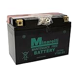 BATTERIA MOTORPARTS MINARELLI YT9B-BS 12V 8 AH COMPATIBILE CON YAMAHA YP 400 MAJESTY ABS 400 2007 > 2008 SPECIFICA MOTO SCOOTER COMPLETA SENZA MANUTENZIONE
