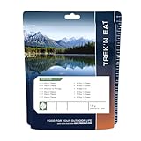 TREK'N EAT Mac 'n Cheese - Cibo liofilizzato per l'outdoor, senza conservanti né esaltatori di sapidità, facile da preparare