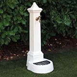 Fontana da Giardino Esterno in Cemento Pietra KAM modello LECCE colore Bianco