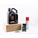 Kit di manutenzione cambio olio standard per SUZUKI VZ 800 INTRUDER MARAUDER dal 1997 al 2016 - MTL 7100 10W40 4L