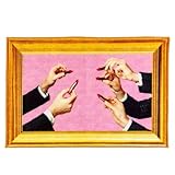 SELETTI TAPPETO BAGNO TOILETPAPER HOME 60X90 18184 LIPSTICKS ROSA