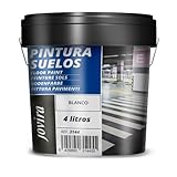 JOVIRA PINTURAS- 6 Chilo - Pittura per pavimenti esterni ed interni, garage e superfici sportive in genere, finitura opaca. Protegge le superfici in calcestruzzo, cemento (4 Litri, Bianco) B-14