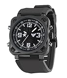 GREENTREEN Orologio Militare da Uomo Digitale-Analogico: Orologio Multifunzione con Cronometro Sveglia per Allenamento Tattico Attivita All'aperto o per Uso Casuale Ogni Giorno