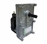 ERICAMBI, Motoriduttore FB1392 per Stufe a Pellet serie T3, Velocità 1,26rpm, Pacco Lamellare 25mm, Ø Albero 9,5mm, Senso di Rotazione Oraria, Spianatura Doppia