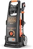 BLACK+DECKER Idropulitrice ad Alta Pressione BXPW2500DTS con Dualtech System (2500 W, 150 Bar, 810 L/H)
