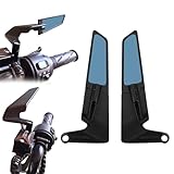 BIUGERCN Specchietto retrovisore laterale girevole per moto Supersport Specchietti laterali a 360 gradi universali per KTM DUKE 390 690 790 per Honda CB 1000 650 MT 07 09 GSX-S Speed ​​Triple Z900