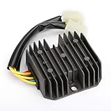 VIPIH Raddrizzatore, raddrizzatore regolatore di tensione Sostituzione 31600-KAM1-009 Adatto per Kymco Xciting 250 Grand Dink 125/250 Heroism 125/150 Spacer 125 People 200/250