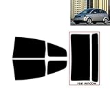 Pellicola Oscurante Vetri Auto Pre-Tagliata per-Audi A2 5-Porte 2000-2005 Vetri Posteriori & Lunotto (05% Super Nero)