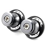 ZESIDIMO 8mm Nottolini Per CBR600RR CBR1000RR CBR 600 900 1000 RR CBR 900 RR 954 RR 250R Accessori Moto Vite per Cavalletto M8 Bobine Forcellone Oscillante (Grigio)