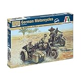 Italeri 6121 - WWII German Motorcycles modellismo soldatini Scala 1:72
