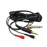 Hensych replacement audio cable Cord Wire for Sennheiser HD25 HD560 HD540 HD480 HD430 414 HD250 headphones