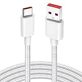 65W 1.8M Cavo di Ricarica Super-Vooc 10V/6.5A USB Type C per Oppo Find X5/X5 Pro/X5 Lite/X3 X2 Neo,Reno 8 Pro 5G/7 6 4/Reno4 Z 5G,A77 A76 A57 A96 A54S A54 A16S A94 A74 A53 A73 A57S