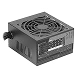 Tacens Anima APIII850, Alimentatore PC ATX 850W, Tecnologie SMD e DC-DC, Efficienza 85% 12V, Ventola Ultra-silenziosa 12cm, Cavi Piatta Extra Lunghi, Nero
