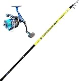 Bolognese Mt.4 Canna da Pesca con Mulinello Galleggiante Mare Lago Trota