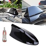 Norhogo Antenna Pinna Squalo-Antenna universale per auto, Antenna del Segnale Radio FM/AM Della del Pinna di Squalo Autoadesiva Impermeabile Universale, Decorazione auto