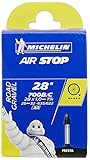 Michelin Airstop- Camera d'aria per bicicletta (700 c, 25-32 mm con valvola francese 40 mm)