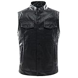 Gilet in pelle da uomo Xl, per il tempo libero, da uomo, senza maniche, estivo, in softshell, per lavoro, attività all'aperto, impermeabile, traspirante, antivento, moderno, trasparente, xxl