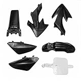 STI Carena Plastiche Pitbike Moto CRF 50 Nera