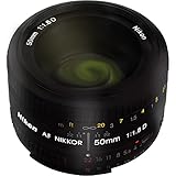 Nikon AF FX NIKKOR 50mm f/1.8D Obiettivo per fotocamere Nikon DSLR (rinnovato)