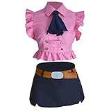 The Seven Deadly Sins Elizabeth Liones Cosplay Costume Uniforme Gonna (XL)