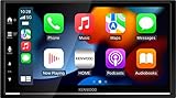 KENWOOD DMX7722DABS - Ricevitore AV multimediale digitale da 17,3 cm (6,8") con CarPlay wireless e Android Auto (4x50W, DAB+/FM, BT, 3X Pre-Out 2.5V, USB, controllo iPod/iPhone)