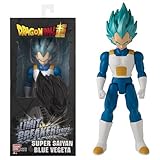 Dragon Ball Super Bandai Figurina Géante Limit Breaker 30 cm - Super Saiyan Vegeta Blue - Licenza ufficiale - Grande Figurina Vegeta articolata - Giocattolo per bambini 4 anni e + - 36732