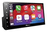 Pioneer SPH-DA77DAB - Media center 2DIN, pannello touch capacitivo da 6,8", con Wi-Fi, Bluetooth, Apple CarPlay, Android Auto e DAB+, equalizzatore grafico a 13 bande