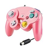 Controller per Gamecube, SONVIEE Wired NGC Controller Classic Game Cube NGC Controller Super Smash Bros GC Gamepad per Gamecube GC Mario Party Giochi Wii U Switch