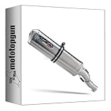 scarico gpr omologato acciaio satinox, db-killer incluso, h.74.sat compatibile con honda hornet cb 600 f 2003 2004 2005 2006 mototopgun