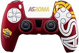 Controller Skin AS Roma 3.0 per PlayStation 5 (PS5): Guscio in Silicone e Uno sticker per Personalizzare Il Touch Pad