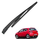 Ruolin Braccio e Spazzola Tergilunotto Posteriore, Braccio Tergicristallo Posteriore e Gomma Tergicristallo Compatibile con Opel Astra H 2004–2010, Compatibile con Opel Corsa E 2014-2019