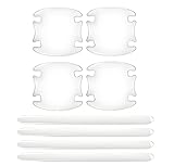 DATONGERGOUZI 8 Pezzi Pellicola Protettiva AntiGraffio per Porsche Cayenne S GTS V6 2011-2016 2017 2018, Adesivo Protezione Maniglia Auto, Trasparente Adesivi Auto Esterni, Durevole