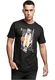 Mister Tee Herren King James LA T-Shirt, Black, M