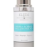 Siero Viso Acido Ialuronico Altamente Concentrato al 1.8% per un Trattamento Antirughe Intensivo, Rimpolpante e Riparatore. Biologico, Vegano, Idratante e Illuminante - 24H di Idratazione