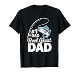 Number One Dad con mulinello grande stile, per la pesca Maglietta