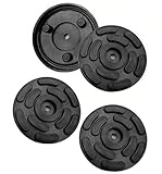 Drive Design Kit 4 Pezzi TAMPONI Diametro 140 mm con 3 pioli per Ponti SOLLEVATORI OMCN in Gomma Extra Forte