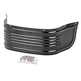 XMMT Parafango anteriore inferiore per Harley Touring Road King Electra Glide Ultra Classic Tri Glide Ultra Road Glide Street Glide 1980-2013, nero